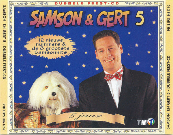 Samson & Gert : Samson & Gert 5 (Dubbele Feest-CD) (2xCD, Album + Box)
