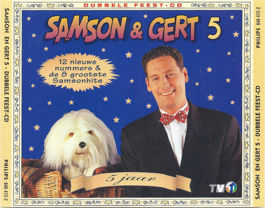 Samson & Gert : Samson & Gert 5 (Dubbele Feest-CD) (2xCD, Album + Box)