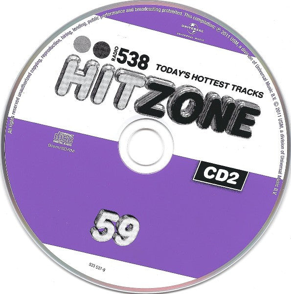 Various : Radio 538 Hitzone 59 (2xCD, Comp)