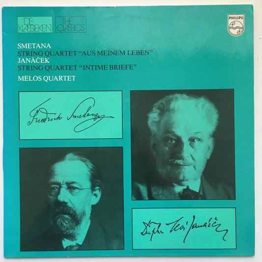 Bedřich Smetana / Leoš Janáček – Melos Quartett : String Quartet “Aus Meinem Leben” / String Quartet “Intime Briefe” (LP, Album)