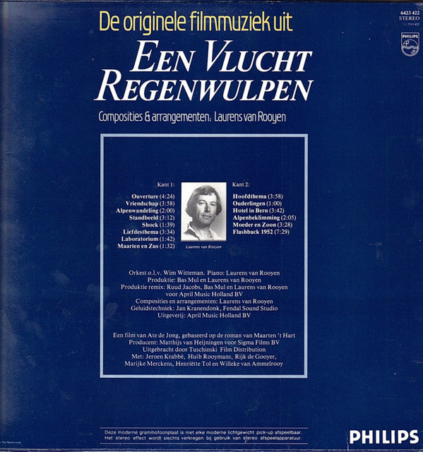 Laurens Van Rooyen : Een Vlucht Regenwulpen (Originele Filmmuziek) (LP, Album)
