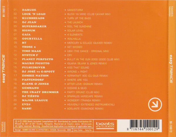 Various : Easy Trance (CD, Comp)