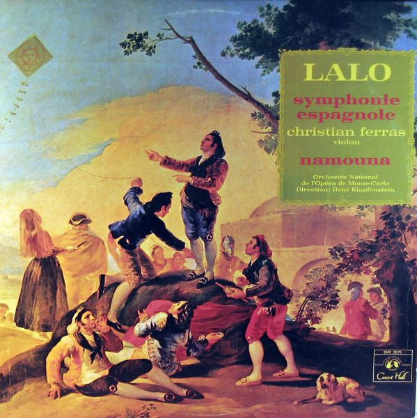 Édouard Lalo – Christian Ferras Violon - Orchestre National De L'Opéra De Monte-Carlo Direction: René Klopfenstein : Symphonie Espagnole / Namouna (LP)