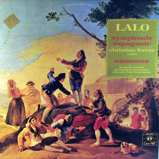 Édouard Lalo – Christian Ferras Violon - Orchestre National De L'Opéra De Monte-Carlo Direction: René Klopfenstein : Symphonie Espagnole / Namouna (LP)