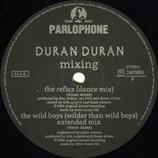 Duran Duran : Mixing (12", EP, Red)