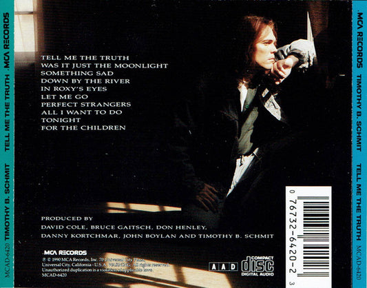 Timothy B. Schmit : Tell Me The Truth (CD, Album)