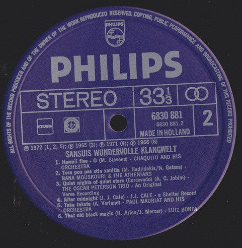 Various : Welcome To Sansui's Wonderful World Of Sound (LP, Comp, Gat)