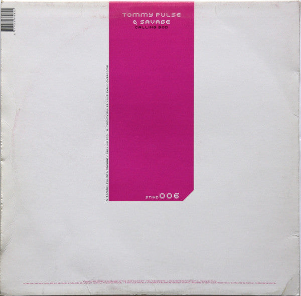 Tommy Pulse & Savage (3) : Calling God (12")