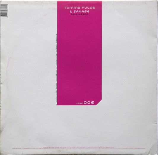 Tommy Pulse & Savage (3) : Calling God (12")