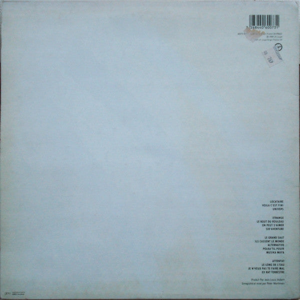 Jean-Louis Aubert : Bleu Blanc Vert (2xLP, Album)
