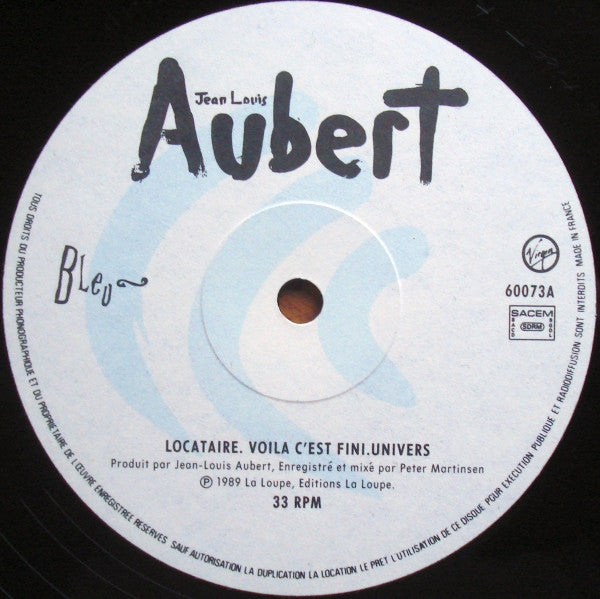 Jean-Louis Aubert : Bleu Blanc Vert (2xLP, Album)