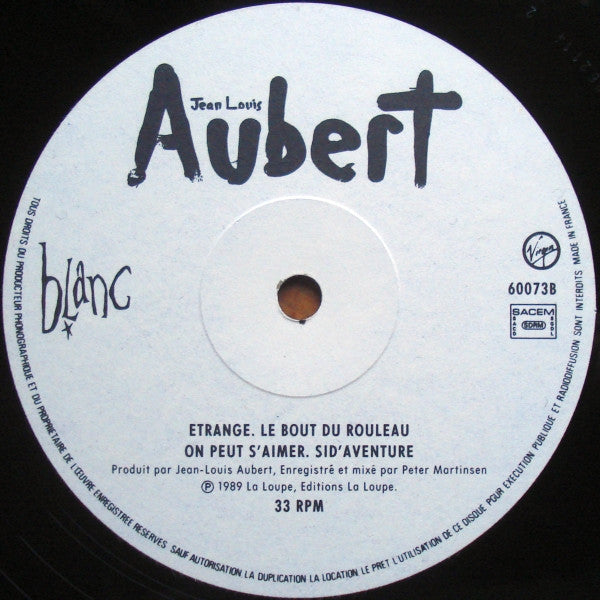 Jean-Louis Aubert : Bleu Blanc Vert (2xLP, Album)