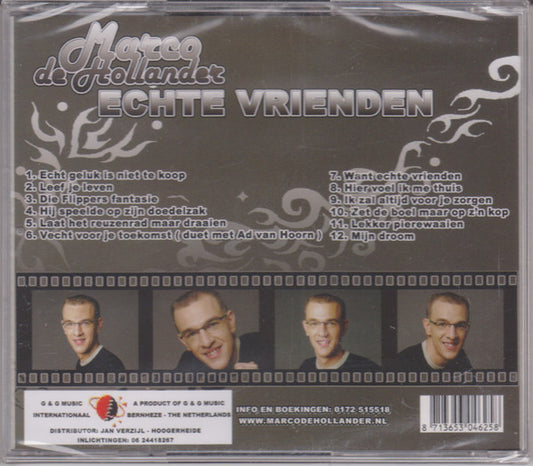 Marco De Hollander : Echte Vrienden (CD, Album)