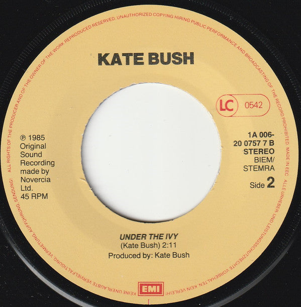 Kate Bush : Running Up That Hill (7", Single)