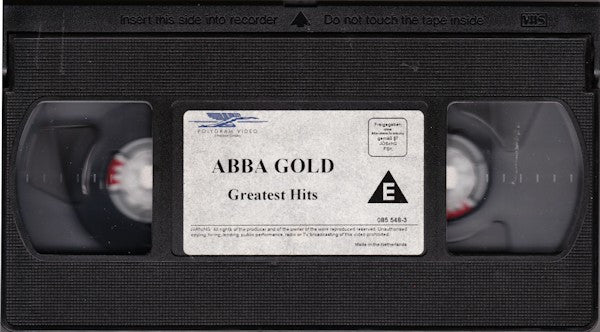ABBA : Gold (Greatest Hits) (VHS, Comp, PAL)