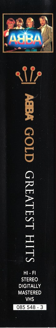 ABBA : Gold (Greatest Hits) (VHS, Comp, PAL)