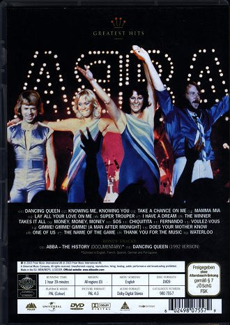 ABBA : Gold (Greatest Hits) (DVD-V, Comp, Copy Prot., RE, PAL)