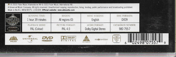 ABBA : Gold (Greatest Hits) (DVD-V, Comp, Copy Prot., RE, PAL)