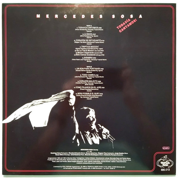 Mercedes Sosa : Todavía Cantamos! (LP, Comp)