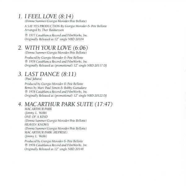 Donna Summer : The Dance Collection (A Compilation Of Twelve Inch Singles) (CD, Comp)