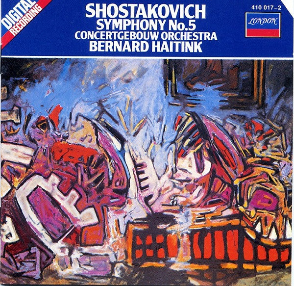 Dmitri Shostakovich - Concertgebouworkest, Bernard Haitink : Symphony No. 5 (CD, Album, RE, RP)