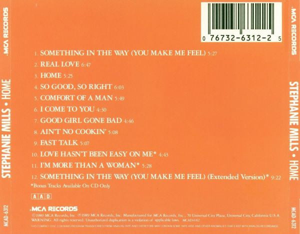 Stephanie Mills : Home (CD, Album)