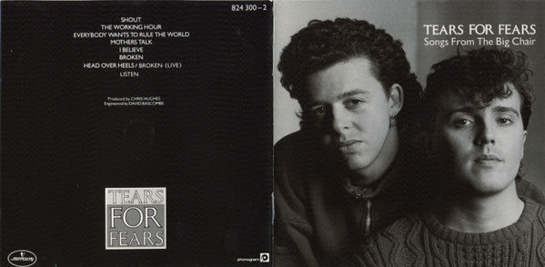 Tears For Fears : Songs From The Big Chair (CD, Album, RE)