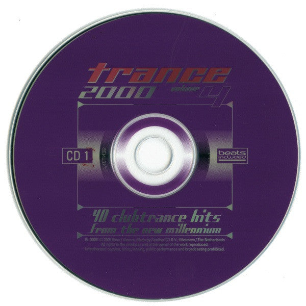 Various : Trance 2000 Volume 4 (2xCD, Mixed)
