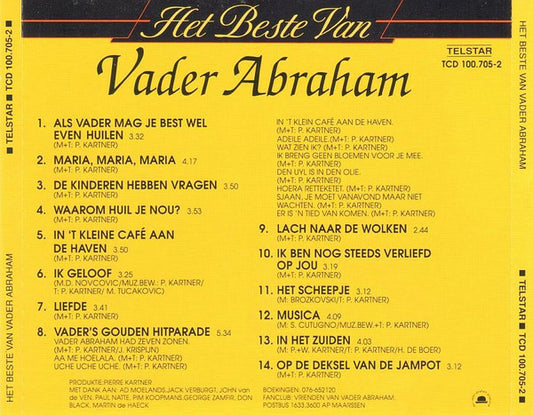 Vader Abraham : Het Beste Van Vader Abraham (CD, Comp)