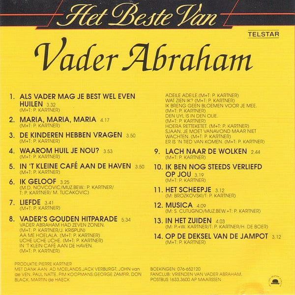 Vader Abraham : Het Beste Van Vader Abraham (CD, Comp)