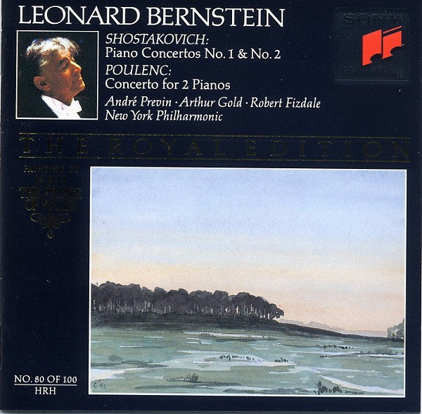 Dmitri Shostakovich / Francis Poulenc - Leonard Bernstein, New York Philharmonic : Piano Concertos No. 1 And No. 2 / Concerto For 2 Pianos (CD, Comp)