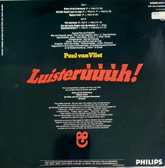 Paul van Vliet (2) : Luisterùùùh! (LP, Comp)