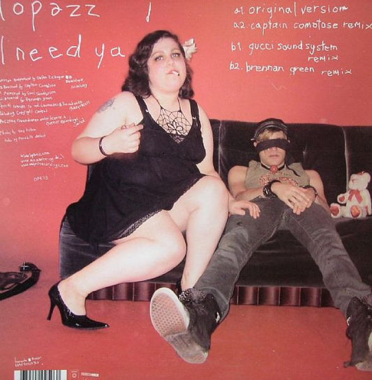 Lopazz : I Need Ya (12")