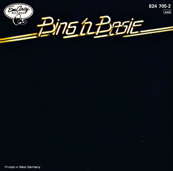 Bing Crosby With Count Basie Orchestra : Bing 'n Basie (CD, Album)