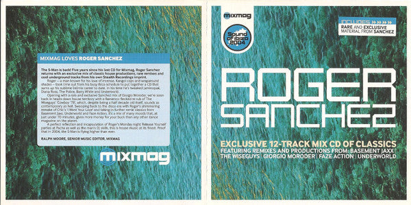 Roger Sanchez : Exclusive 12-Track Mix CD Of Classics (CD, Mixed)