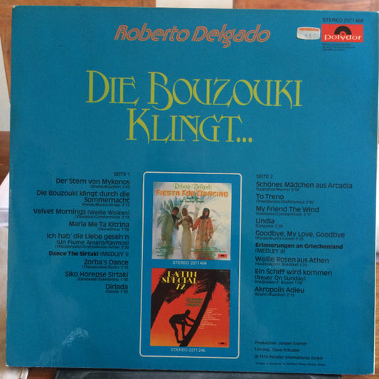 Roberto Delgado : Die Bouzouki Klingt ... (LP, Album)