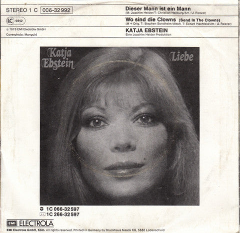 Katja Ebstein : Dieser Mann Ist Ein Mann (7", Single)