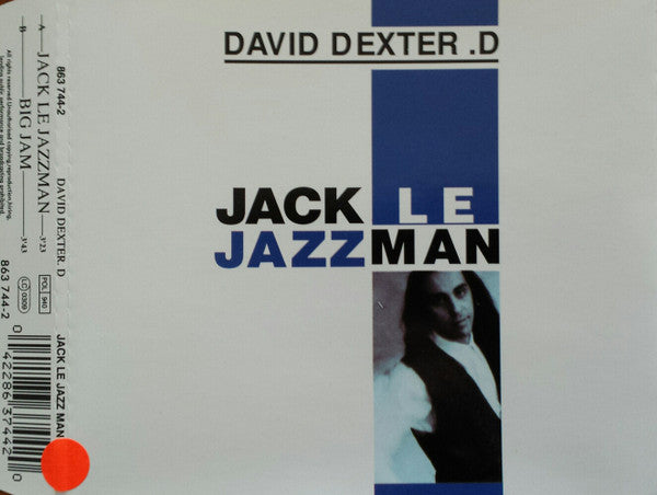 David Dexter D. : Jack Le Jazzman (CD, Single)