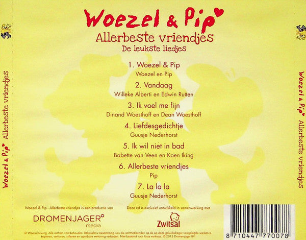 Woezel & Pip : Allerbeste Vriendjes - De Leukste Liedjes (CD)