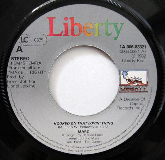 Marz (2) : Hooked On That Lovin' Thing (7")