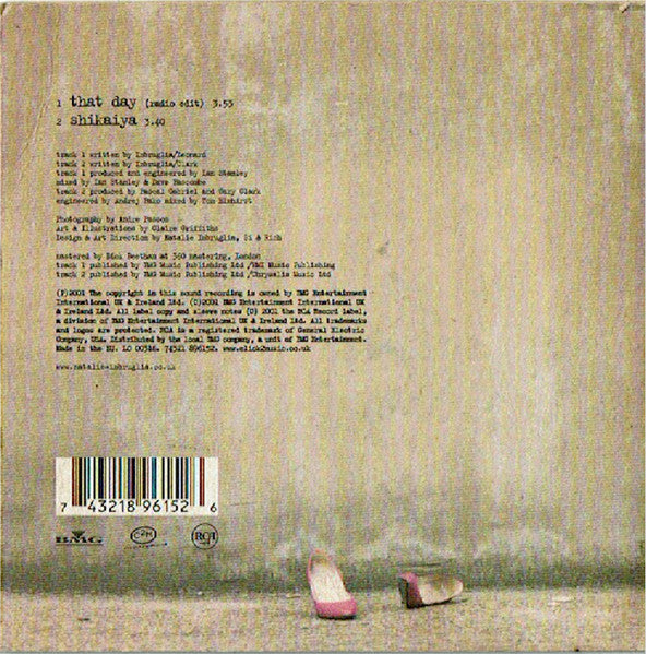 Natalie Imbruglia : That Day (CD, Single)