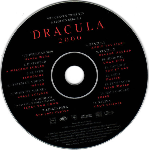 Various : Dracula 2000 (CD, Comp)