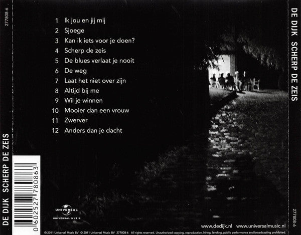 De Dijk : Scherp De Zeis (CD, Album)