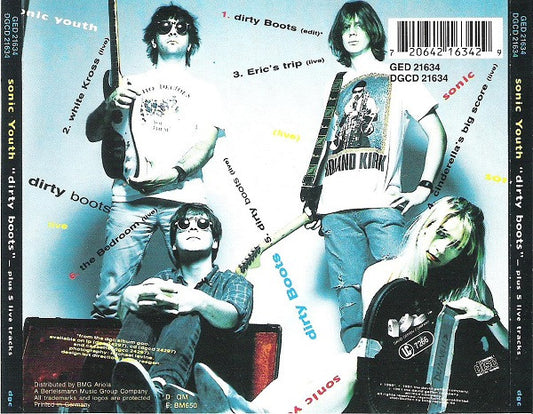 Sonic Youth : Dirty Boots (CD, EP, RE, RP, Son)