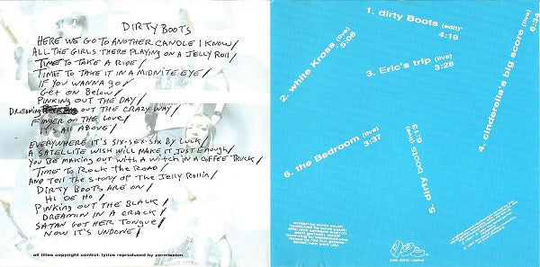 Sonic Youth : Dirty Boots (CD, EP, RE, RP, Son)