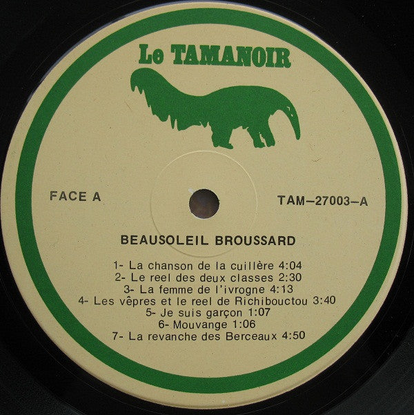 Beausoleil Broussard : Beausoleil Broussard (LP, Album, Gat)