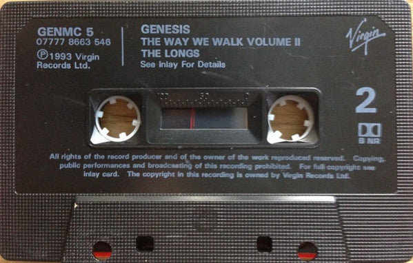 Genesis : Live / The Way We Walk (Volume Two: The Longs) (Cass, Album)