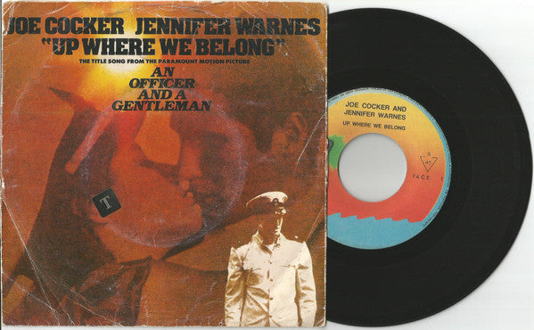 Joe Cocker / Jennifer Warnes : Up Where We Belong (7", Single)