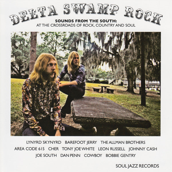 Various : Delta Swamp Rock (Sounds From The South: At The Crossroads Of Rock, Country And Soul) (2xCD, Comp, RM)