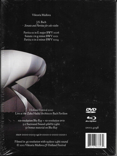 Viktoria Mullova : Sonata And Partitas For Solo Violin (Blu-ray + DVD)